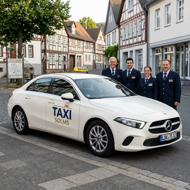Taxi Solms Team — professionelle Taxifahrer